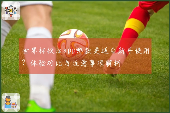 世界杯投注app哪款更适合新手使用？体验对比与注意事项解析